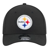 Youth Pittsburgh Steelers Black New Era 9FORTY M-Crown Adjustable Hat