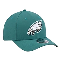 Youth Philadelphia Eagles Midnight Green New Era 9FORTY M-Crown Adjustable Hat