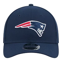 Youth New England Patriots Navy New Era 9FORTY M-Crown Adjustable Hat
