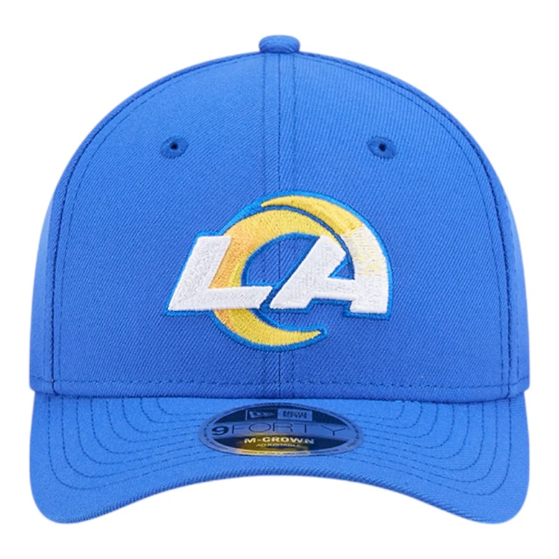 Youth Los Angeles Rams Royal Blue New Era 9FORTY M-Crown Adjustable Hat