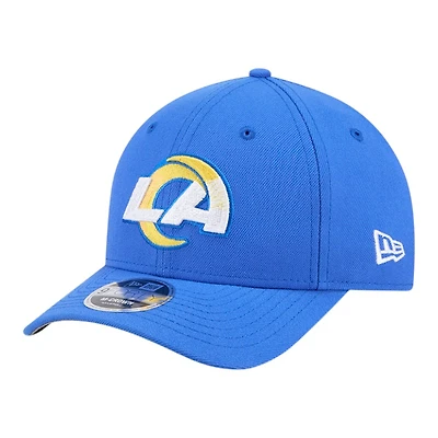 Youth Los Angeles Rams Royal Blue New Era 9FORTY M-Crown Adjustable Hat