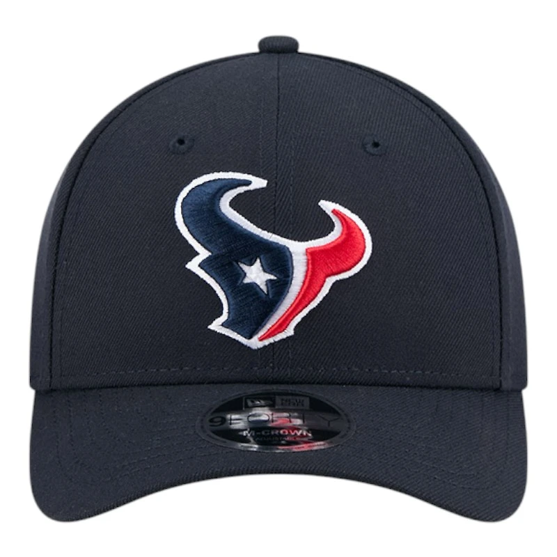 Youth Houston Texans Navy New Era 9FORTY M-Crown Adjustable Hat