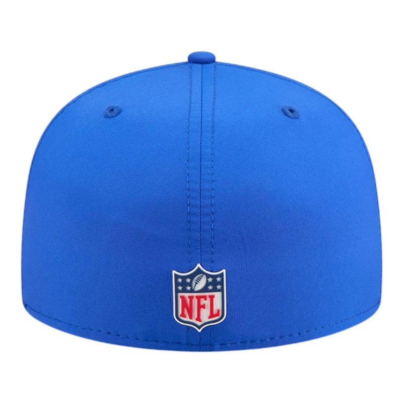 Los Angeles Rams Royal Blue 2025 NFL Sideline New Era 59FIFTY Fitted Hat