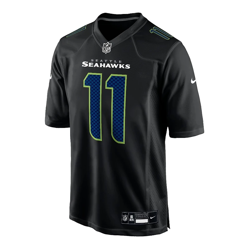 Seattle Seahawks Jaxon Smith-Njigba Nike Carbon Black Fashion Game Jersey