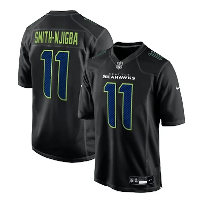Seattle Seahawks Jaxon Smith-Njigba Nike Carbon Black Fashion Game Jersey