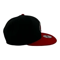 Youth San Francisco 49ers Black and Red Basic New Era 9FIFTY Snapback Hat