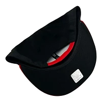 Youth San Francisco 49ers Black and Red Basic New Era 9FIFTY Snapback Hat