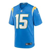 Los Angeles Chargers Ladd McConkey Power Blue Nike Team Game Jersey