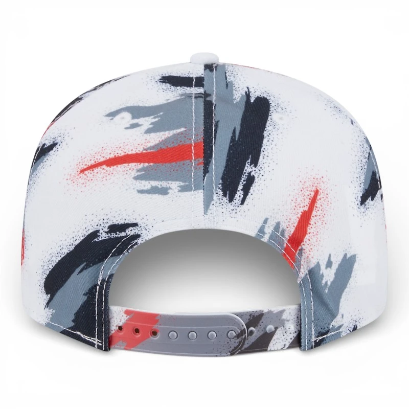 Chicago Bulls White Paint Splatter Rope New Era 9FIFTY Snapback