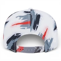 Chicago Bulls White Paint Splatter Rope New Era 9FIFTY Snapback