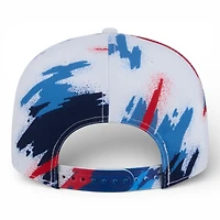 Tennessee Titans White Paint Splatter Rope New Era 9FIFTY Snapback