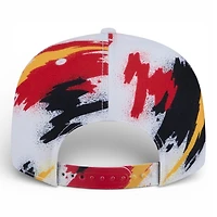 Kansas City Chiefs White Paint Splatter Rope New Era 9FIFTY Snapback