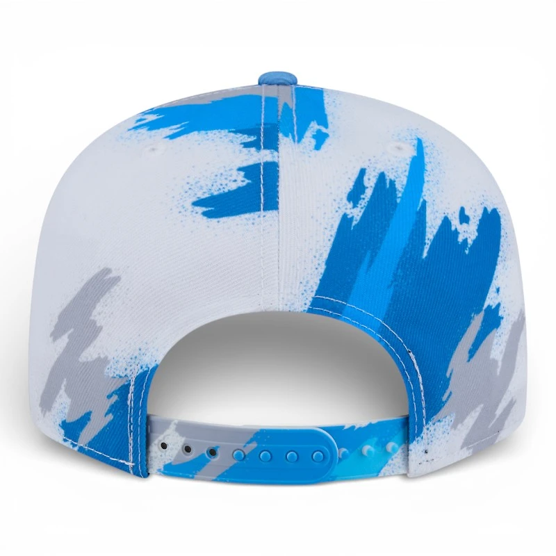 Detroit Lions White Paint Splatter Rope New Era 9FIFTY Snapback