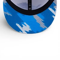 Detroit Lions White Paint Splatter Rope New Era 9FIFTY Snapback