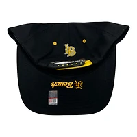 Long Beach State Black and Yellow Japanese Kanji Zephyr Snapback Hat