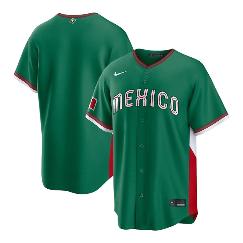 Team Mexico 2026 World Baseball Classic WBC Replica Nike Jersey