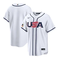 Team USA White 2026 World Baseball Classic WBC Replica Nike Jersey