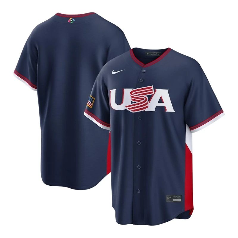 Team USA Navy 2026 World Baseball Classic WBC Replica Nike Jersey