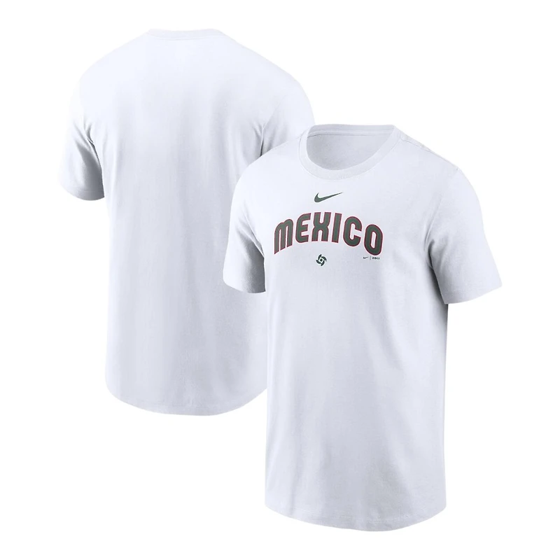 Team Mexico White 2026 World Baseball Classic WBC Nike T-Shirt