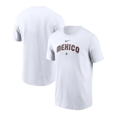 Team Mexico White 2026 World Baseball Classic WBC Nike T-Shirt