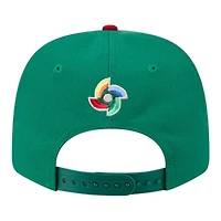 Mexico Green and Red 2026 World Baseball Classic WBC New Era 9SEVENTY Stretch Snapback Hat