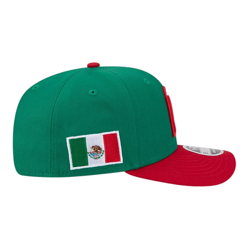 Mexico Green and Red 2026 World Baseball Classic WBC New Era 9SEVENTY Stretch Snapback Hat