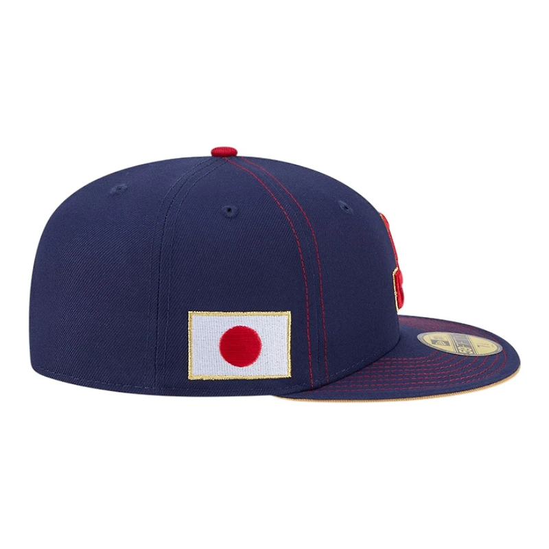Japan Navy 2026 World Baseball Classic WBC New Era 59FIFTY Fitted Hat