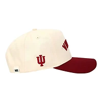 Indiana Hoosiers Upside Down Logo No Rivals Snapback Hat