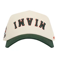 Miami Hurricanes Upside Down Logo No Rivals Snapback Hat