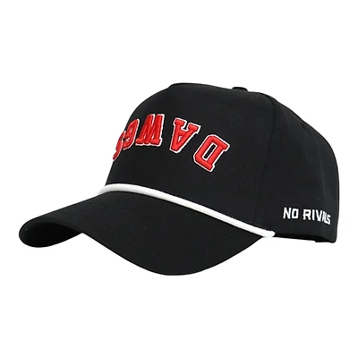 Georgia Bulldogs Black Upside Down Logo No Rivals Snapback Hat