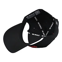 Georgia Bulldogs Black Upside Down Logo No Rivals Snapback Hat