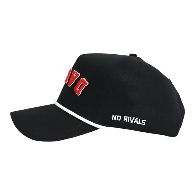 Georgia Bulldogs Black Upside Down Logo No Rivals Snapback Hat
