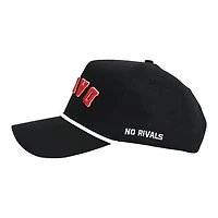 Georgia Bulldogs Black Upside Down Logo No Rivals Snapback Hat