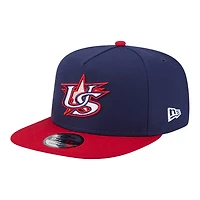 Team USA Navy and Red 2026 World Baseball Classic WBC New Era 9FIFTY A-Frame Snapback Hat