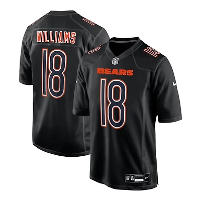 Chicago Bears Caleb Williams Nike Carbon Black Fashion Game Jersey