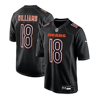 Chicago Bears Caleb Williams Nike Carbon Black Fashion Game Jersey