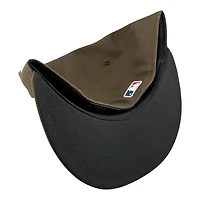 Los Angeles Dodgers Walnut Brown 2025 World Series Champions Patch Black UV New Era 59FIFTY Fitted Hat