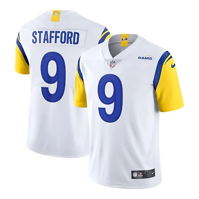 Los Angeles Rams Matthew Stafford White Alternate Vapor Nike Limited Jersey
