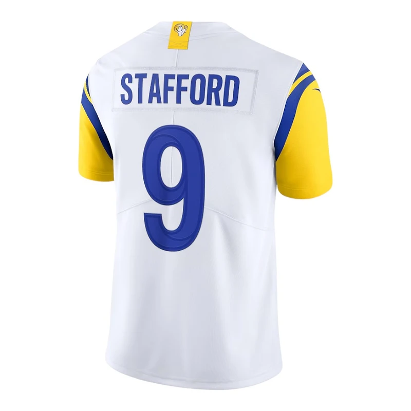 Los Angeles Rams Matthew Stafford White Alternate Vapor Nike Limited Jersey