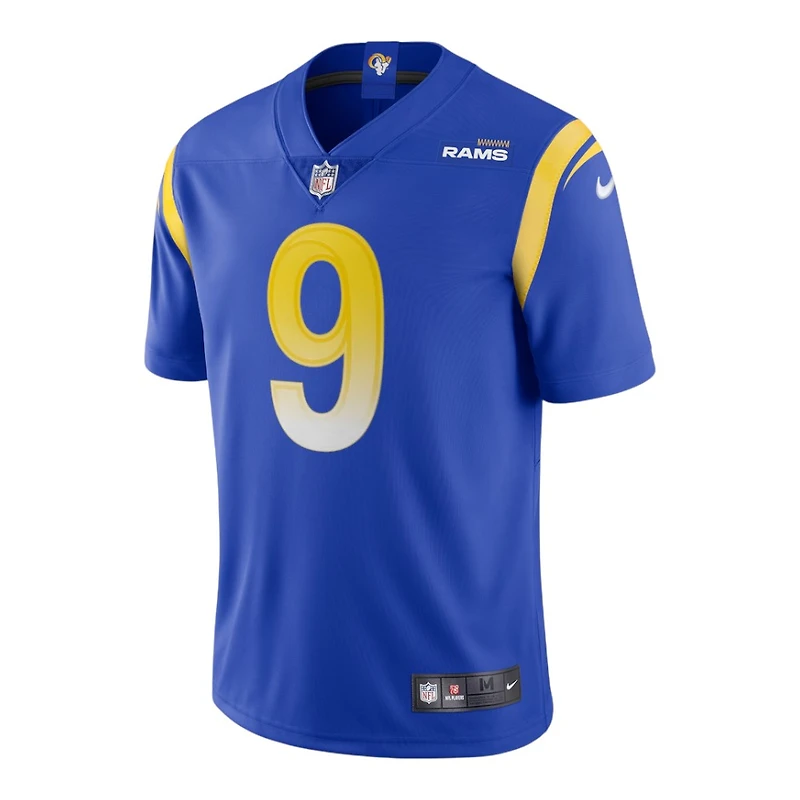 Los Angeles Rams Matthew Stafford Royal Blue Alternate Vapor Nike Limited Jersey