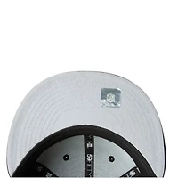 Las Vegas Raiders Black and Silver Logo Grey UV New Era 59FIFTY Fitted Hat