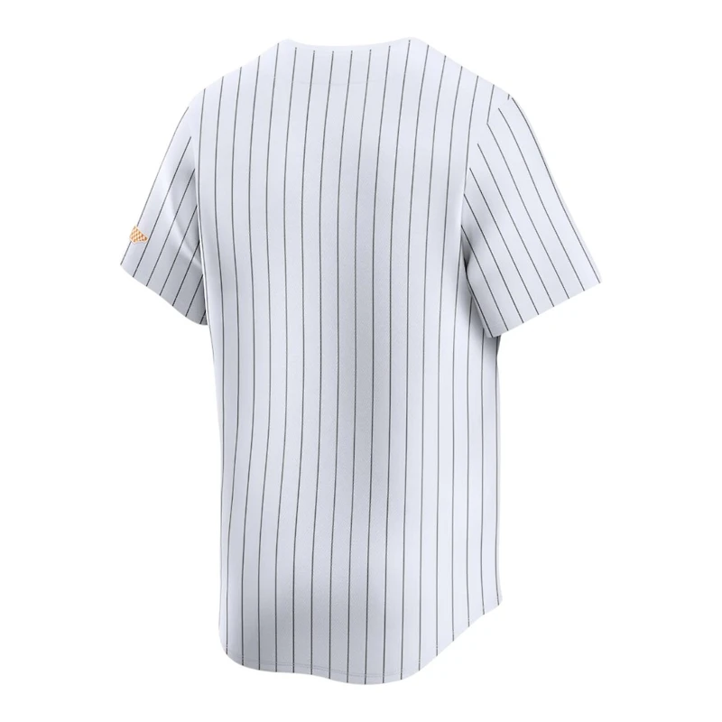 Tennessee Volunteers White Pinstripe Nike Replica Blank NCAA Baseball Jersey