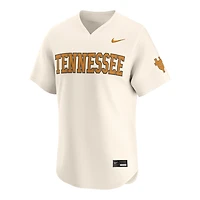 Tennessee Volunteers Natural Cream Nike Limited Blank NCAA Baseball Jersey