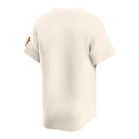 Tennessee Volunteers Natural Cream Nike Limited Blank NCAA Baseball Jersey