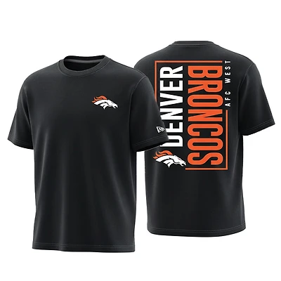 Denver Broncos Black Pro Image Sports Excluisve NFL New Era T-Shirt