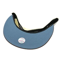 Los Angeles Angels Chrome and Walnut 40th Anniversary Patch Sky Blue UV New Era 59FIFTY Fitted Hat