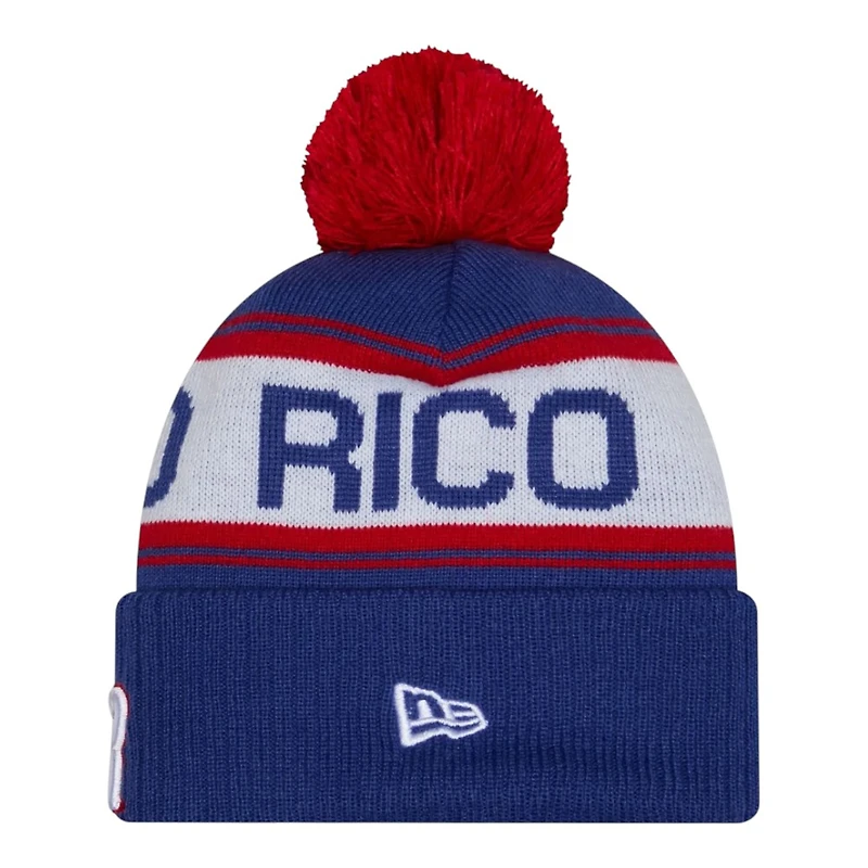 Puerto Rico Royal Blue 2026 World Baseball Classic Pom Knit
