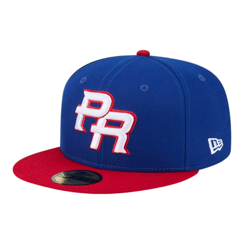 Puerto Rico Royal Blue and Red 2026 World Baseball Classic WBC New Era 59FIFTY Fitted Hat