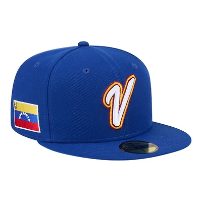 Venezuela Royal Blue 2026 World Baseball Classic WBC New Era 59FIFTY Fitted Hat