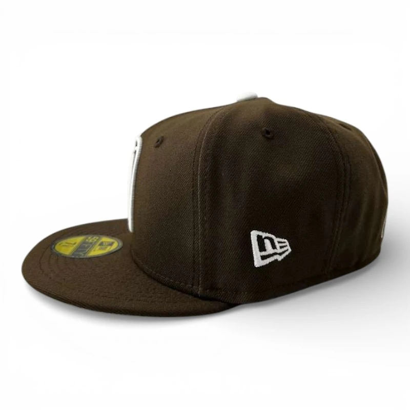 Mexico Walnut "M" Logo "Viva La Raza Collection" Grey UV New Era 59FIFTY Fitted Hat